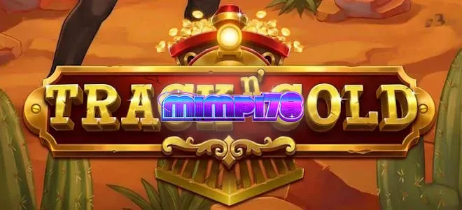 Tampilan visual slot Track n’ Gold dengan tema kereta api klasik